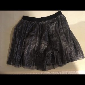 Sparkle black torrid skirt
